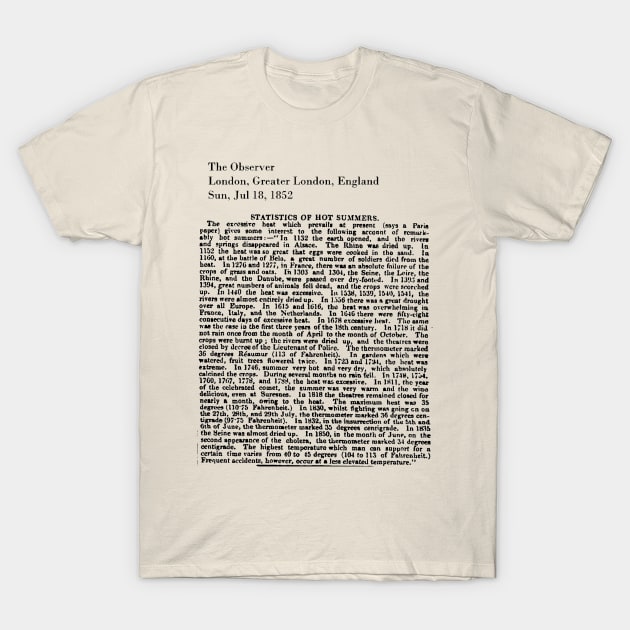 Hot  Summers T-Shirt by HRNDZ